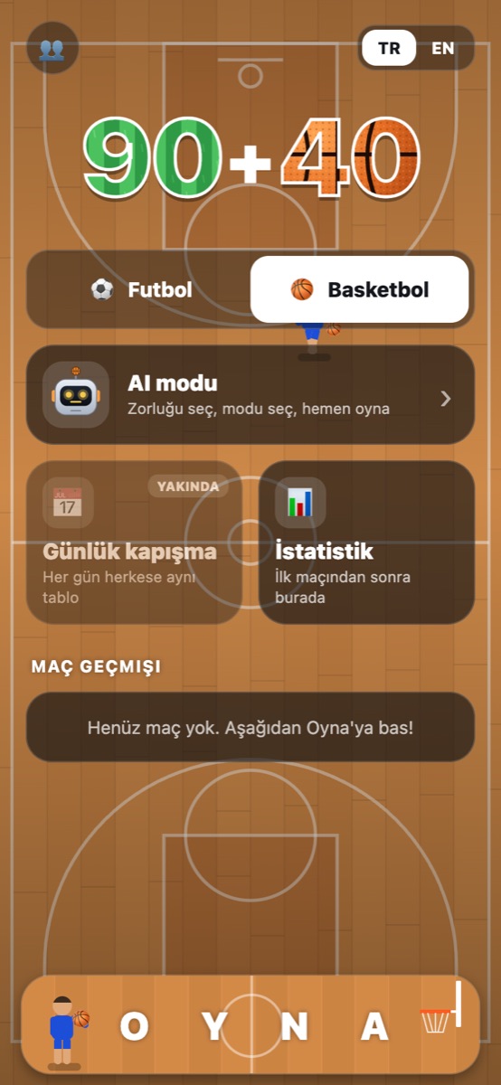 90 + 40 · Futbol ve basketbol bilgi düellosu