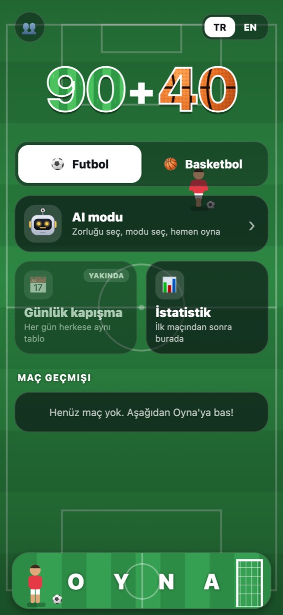 90 + 40 · Futbol ve basketbol bilgi düellosu